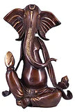 White Whale Lord Ganesh Idols Handmade Hindu God Ganesha Statue Blessing Ganpati Sculpture Home Decor