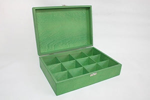 Whitewhale Tea Box Storage Natural Tea Chest Tea Bag Holder