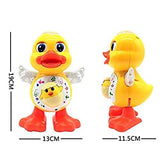 White Whale Cute Dancing Dog Toy with Reflected 3D Lights and Wonderful Music Battery Operated - Multi Color