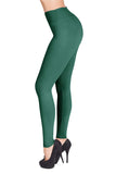 Whitewhale Women's High Waisted Rayon Lycra Leggings Super Soft Full Length Opaque Slim