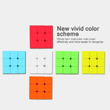 White Whale Speed Cube Magic Cube Puzzle 2x2, 3x3 & 4x4 Cube Game- Set of 3