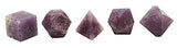 White Whale Reiki Healing Crystal Gemstone 5 Pieces Balancing Sacred Geometry Platonic Stone