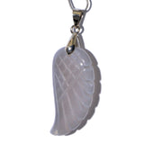 White Whale Angel Wing Reiki Chakra Healing Pendant Beads