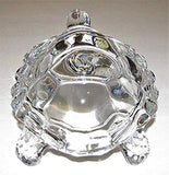 White Whale Crystal Turtle Tortoise for Feng Shui and vastu - Best Gift for Career and Luck