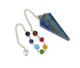White Whale Crystal Gemstone Pendulum Dowsing Balancing Reiki Stone Pendulum