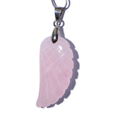 White Whale Angel Wing Reiki Chakra Healing Pendant Beads