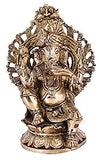 White Whale Ganesha Bhagwan Idol Ganesha Statue Ganpati Murti for Home Entrance Decor Luck Gift Home Decor