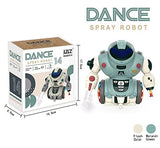 White Whale Kid Robot Toys for Boys Girls,Dancing Singing Walking Talking Sliding Robot with Colorful LED and Spray,Electronic Toys Interactive Early Educational Robot Toys Birthday for Kids(Assorted)