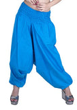 Whitewhale Men Women Cotton Baggy Hippie Boho Gypsy Aladdin Yoga Harem Pants
