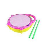 White Whale Flash Drum with 3D Lights, Music Baby Toy for 2 3 4 Year Kid Boy Girl