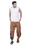 Whitewhale Men's Loose Fit Cotton Trousers