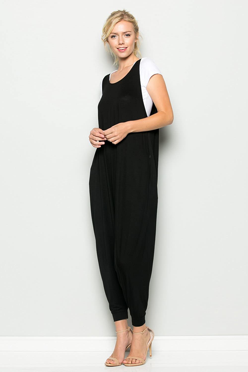 The Perfect Harem Jumpsuit - Black | Three Bird Nest