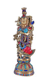 White Whale Radha Statue, Indian Lady Figure, Shyama, Kishori. Hindu Goddess of Love, Compassion & Devotion