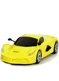 White Whale Ferrari Remote Control Car with Rechargeable & Steering Remote Control Racing Car