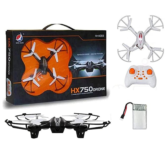 White Whale HX 750 RC Flying Drone Without Camera - 1 Battery Included (Multicolor)