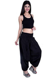 Whitewhale Men Women Cotton Baggy Hippie Boho Gypsy Aladdin Yoga Harem Pants