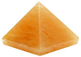 White Whale Pyramid Metaphysical Natural Gemstone Figurine
