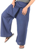 Whitewhale Mens Lightweight Cotton Thai Fisherman Pants Summer Hippie Yoga Pants