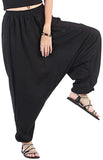 Whitewhale Men Women Cotton Baggy Hippie Boho Gypsy Aladdin Yoga Harem Pants