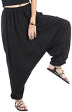Whitewhale Men Women Rayon Baggy Hippie Boho Gypsy Aladdin Yoga Harem Pants