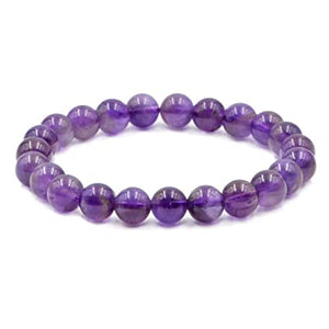 White Whale Natural Original Gemstone Round Beads Stretch Bracelet Healing Reiki 8mm