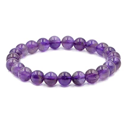 White Whale Natural Original Gemstone Round Beads Stretch Bracelet Healing Reiki 8mm