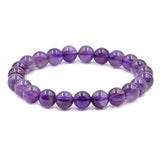 White Whale Natural Original Gemstone Round Beads Stretch Bracelet Healing Reiki 8mm