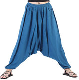 Whitewhale Men Women Rayon Baggy Hippie Boho Gypsy Aladdin Yoga Harem Pants