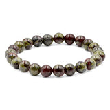 White Whale Natural Original Gemstone Round Beads Stretch Bracelet Healing Reiki 8mm