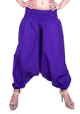 Whitewhale Men Women Cotton Baggy Hippie Boho Gypsy Aladdin Yoga Harem Pants