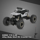 White Whale Metallic rock crawler vehicle buggy car 4 wd shaft drive high speed remote control monster off road truck