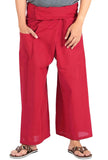 Whitewhale Mens Lightweight Cotton Thai Fisherman Pants Summer Hippie Yoga Pants