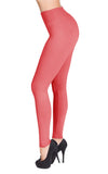 Whitewhale Women's High Waisted Rayon Lycra Leggings Super Soft Full Length Opaque Slim