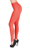 Whitewhale Women's High Waisted Rayon Lycra Leggings Super Soft Full Length Opaque Slim
