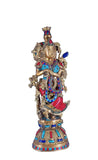 White Whale Radha Statue, Indian Lady Figure, Shyama, Kishori. Hindu Goddess of Love, Compassion & Devotion