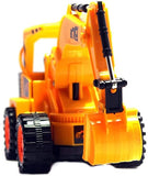 White Whale Rechargeable Cheetah JCB with Remote Control for Kids - Construction Toy for Kids (Yellow)