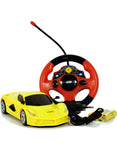 White Whale Ferrari Remote Control Car with Rechargeable & Steering Remote Control Racing Car
