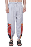 Whitewhale Men's Loose Fit Cotton Trousers
