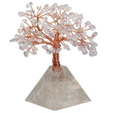 White Whale Tree Reiki Healing Crystal Gems Spiritual Feng Shui Vastu Table Décor