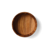 White Whale Wooden Tulip Salad Bowl