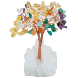 White Whale Tree Reiki Healing Crystal Gems Spiritual Feng Shui Vastu Table Décor