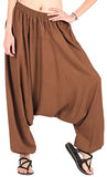 Whitewhale Men Women Rayon Baggy Hippie Boho Gypsy Aladdin Yoga Harem Pants