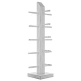 White whale Wooden 5-Pair Sunglasses Display Stand, Tabletop Retail Eyewear Rack