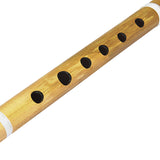 White Whale Indian Bansuri Bamboo Flute  - Indian Musical Instruments for Professional Use