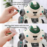 White Whale Kid Robot Toys for Boys Girls,Dancing Singing Walking Talking Sliding Robot with Colorful LED and Spray,Electronic Toys Interactive Early Educational Robot Toys Birthday for Kids(Assorted)