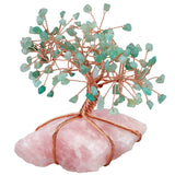 White Whale Tree Reiki Healing Crystal Gems Spiritual Feng Shui Vastu Table Décor