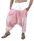 Whitewhale Men's Cotton Solid Harem Pants Yoga Trousers Hippie Pant