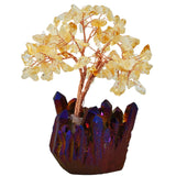 White Whale Tree Reiki Healing Crystal Gems Spiritual Feng Shui Vastu Table Décor