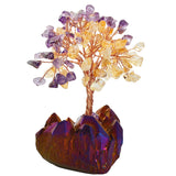 White Whale Tree Reiki Healing Crystal Gems Spiritual Feng Shui Vastu Table Décor