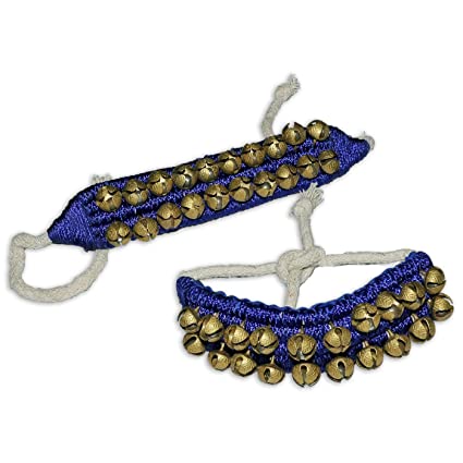 Whitewhale Handmade Indian Classical Ghungroo Dance Accessories Bharatnatyam, Kuchipudi, Odissi Ghungru For Dancer's Feet (20 bells + 20 bells)